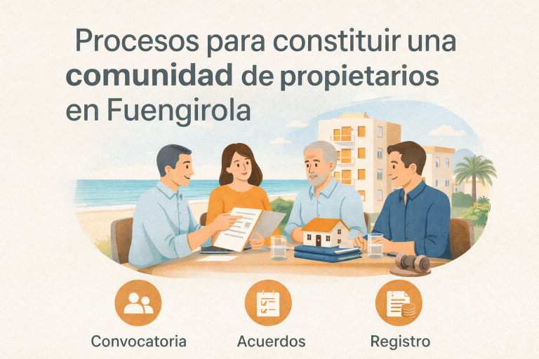 constituir una comunidad de propietarios en Fuengirola