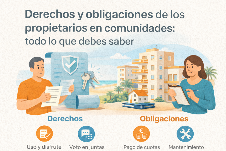 Derechos y obligaciones de los propietarios en comunidades