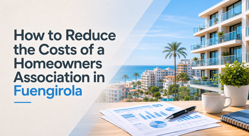How to reduce the costs of a homeowners association in Fuengirola